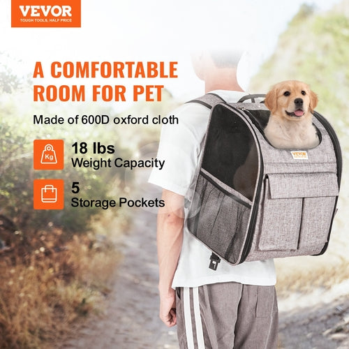 Rolling Cat Carrier with Wheels – Telescopic Handle & 3-Way Carry