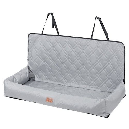 Waterproof Dog Car Seat – Elevated Booster Seat with Safety Strap