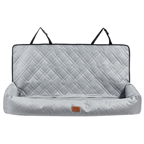 Waterproof Dog Car Seat – Elevated Booster Seat with Safety Strap
