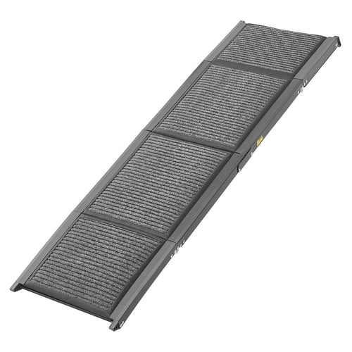 Folding Non-Slip Dog Ramp – Supports up to 250 lbs, Aluminium Frame