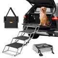Foldable Dog Car Stairs – Non-Slip Pet Steps for Cars, Beds & Sofas (Supports up to 113 lbs)