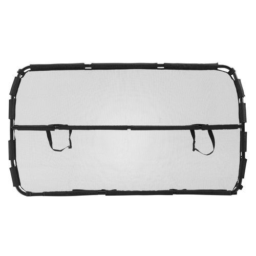 Dog Car Barrier – 56" Wide Mesh Divider for Front Seat Installation